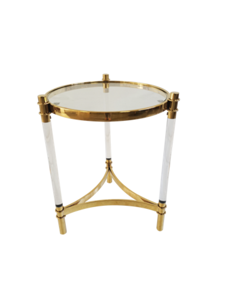 Стол журнальный Ist Casa Эклект, 53x53х62 см, золото