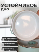Набор эмалированных кастрюль с крышками — первый сорт