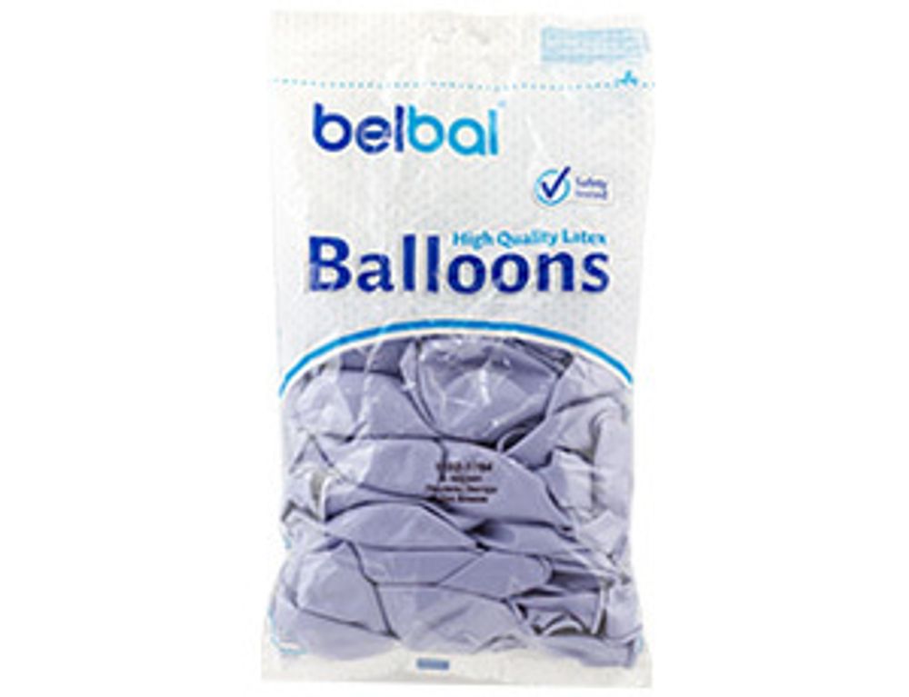 Шар (14"/36 см) Пастель Экстра Lilac Breeze 451 50 шт.