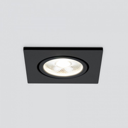 Встраиваемый светильник Elektrostandard 15273/LED черный