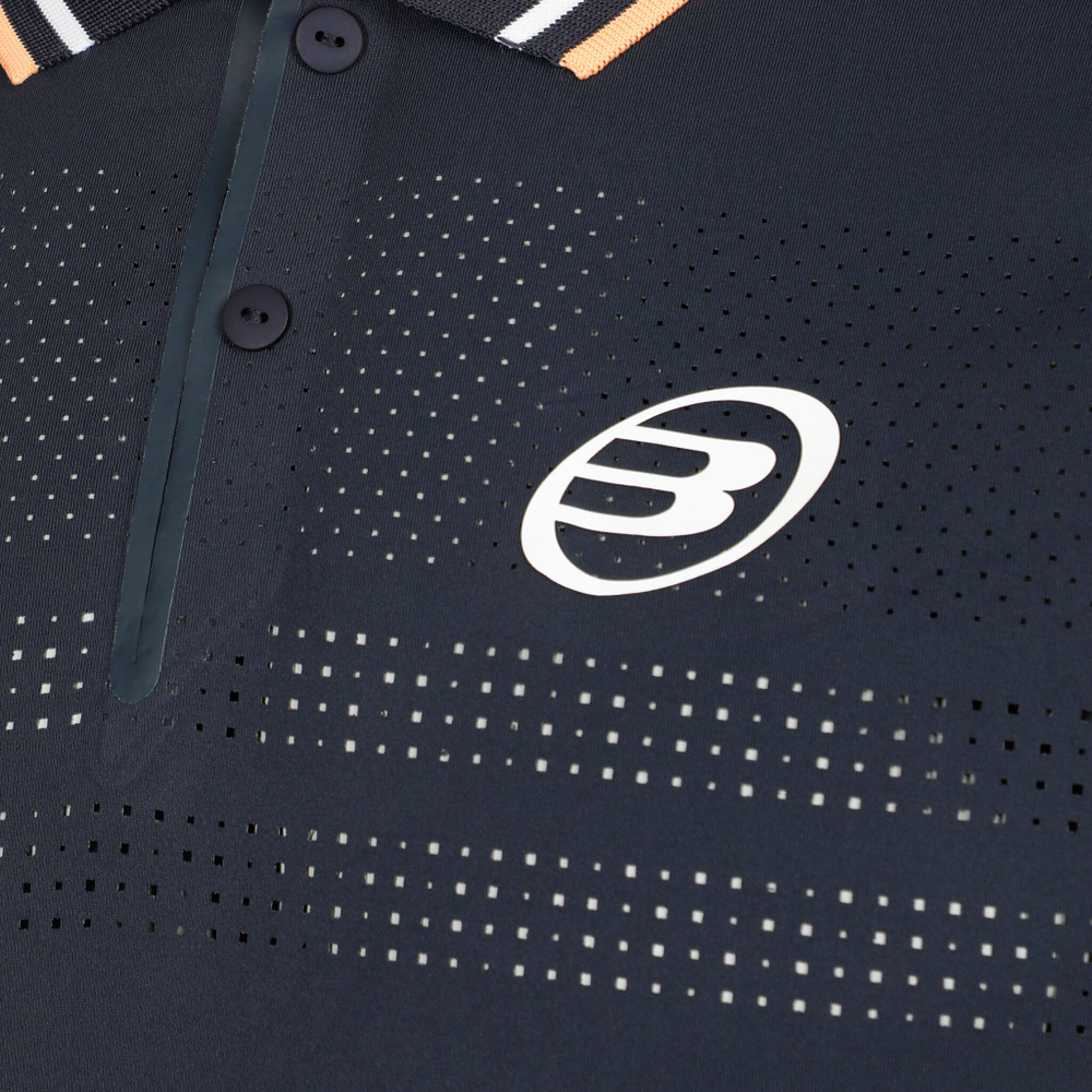 Мужское теннисное поло Bullpadel Nejo Polo Men - Dark Blue