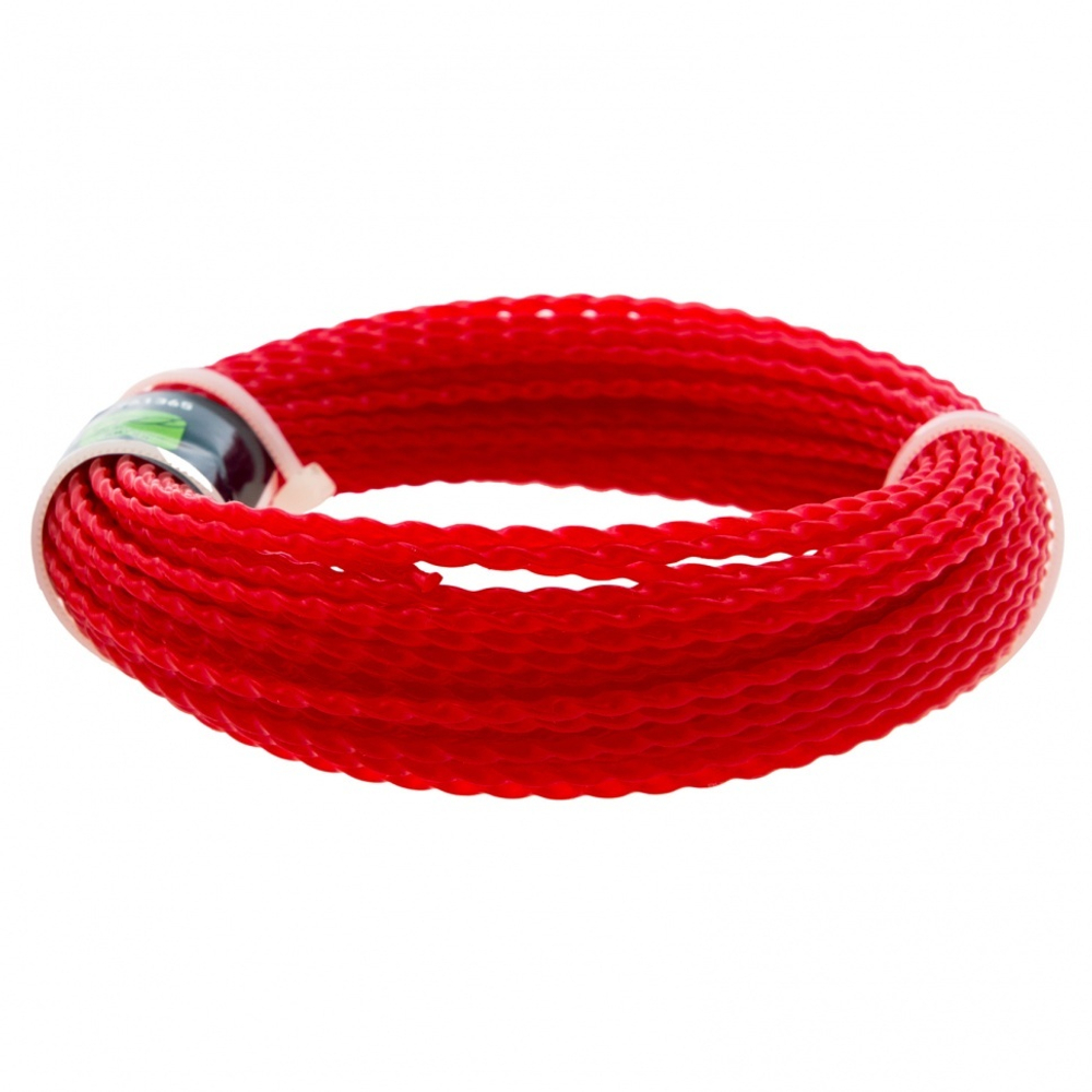 Леска для триммера овальная витая, 2.0 мм х 15 м, Россия Сибртех