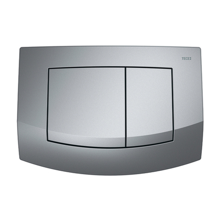 Пластиковая панель смыва для унитаза TECEambia, (хром матовый)