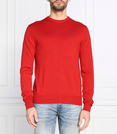 свитер La Martina - красный(UMS002 YW020)