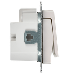 BRITE Выключатель карточный 30А ВС10-1-8-БрЖ жемчуг IEK