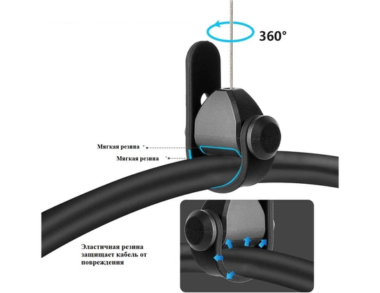 Система кабель менеджмента шлемов VR HTC VIVE / OCULUS / VALVE INDEX