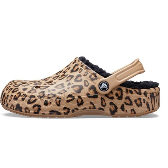 Crocs Baya Lined Clog 'Leopard'