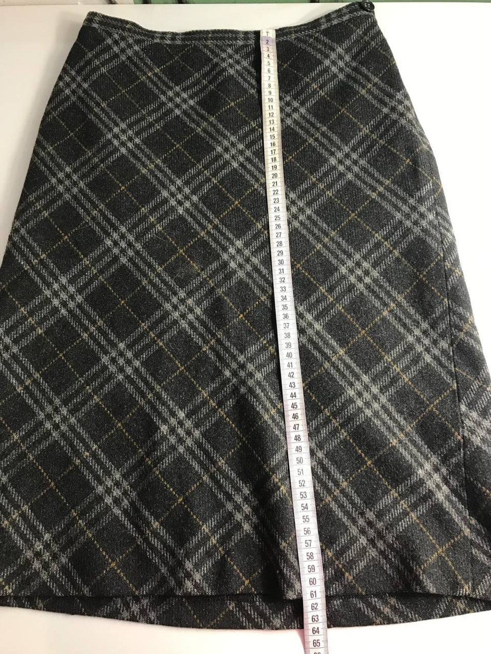 Юбка San Martino визуально с шерстью, маркировка 38, на 44 размер