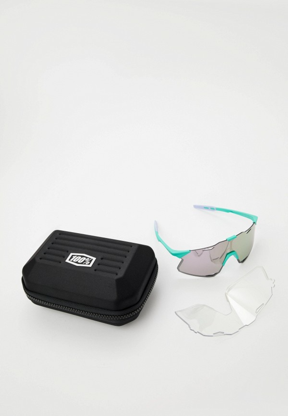 Спортивные очки 100% Hypercraft / Soft Tact Mint / HiPER Lavender Mirror Lens