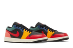 Кроссовки Jordan Air Jordan 1 Low "Black Multi" (Женская размерная сетка)