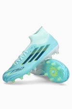 Бутсы adidas F50 Pro Mid FG/AG для женщин - бирюзовый