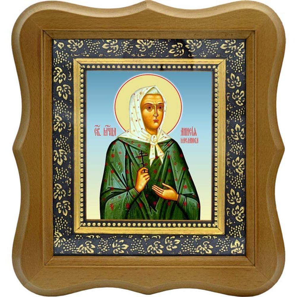 Анисия Масланова мученица. Икона на холсте.