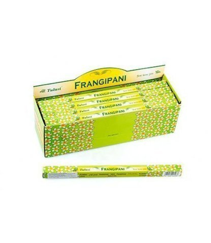 Tulasi Frangipani четырехгранник Благовоние Франжипани (красный жасмин)