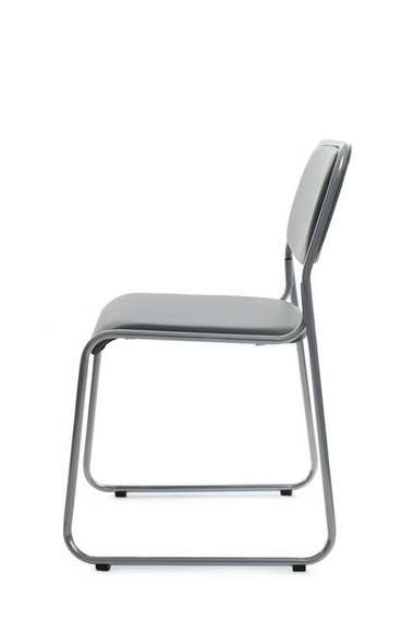 Кресло Nix RCH OMKL-01 Серый/Металл окрашенный Хром