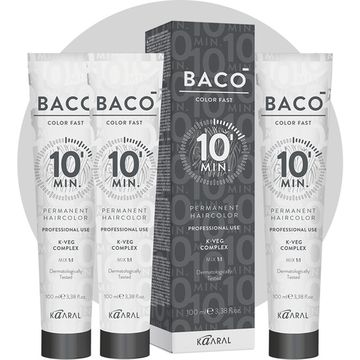 BACO Color Fast - перманентная аммиачная крем-краска (10-минутка)