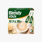Кофе в пакетиках AGF Blendy Stick Latte, c молоком и сахаром, 27шт, Бленди Стик Латте, Япония