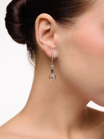 Серьги "Bambo Mini Bubble" Silver