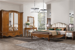 Шкаф для одежды 4-х дв. "Трио" (с зеркалом)