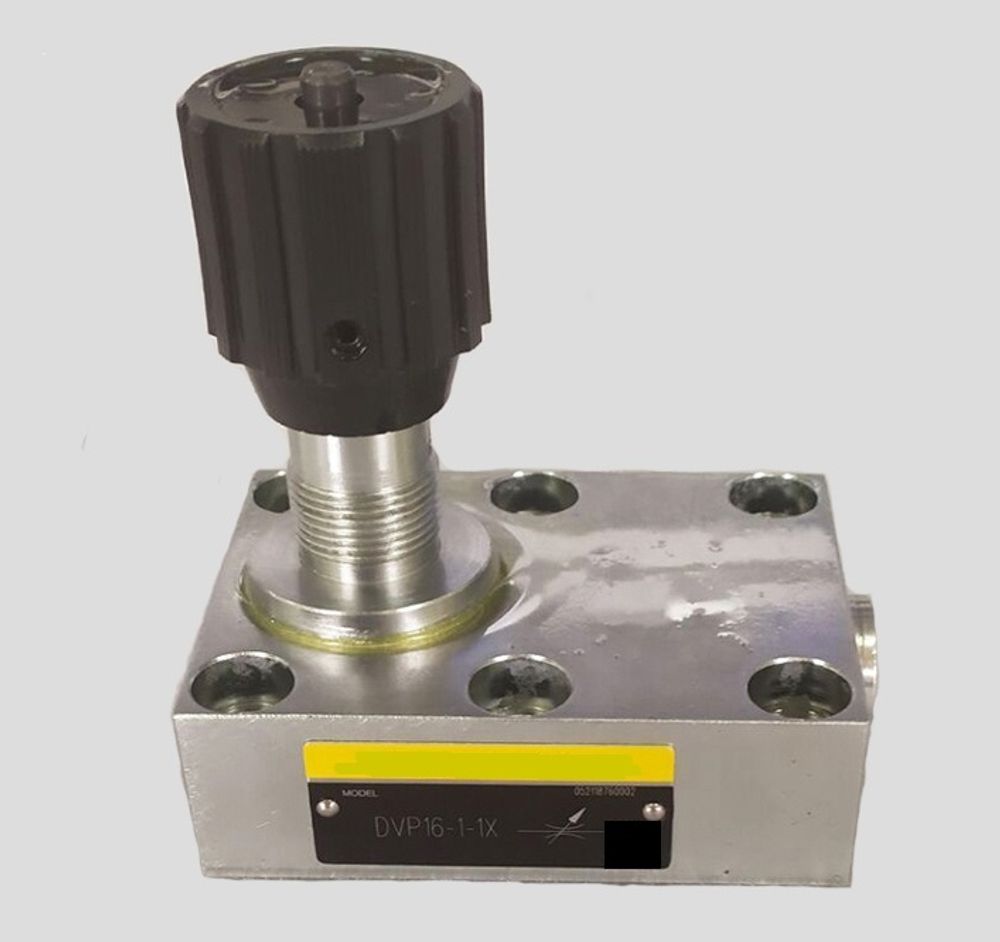 DRVP12-1-10 - Дроссель с обратным клапаном на плиту c рукояткой, Ду12