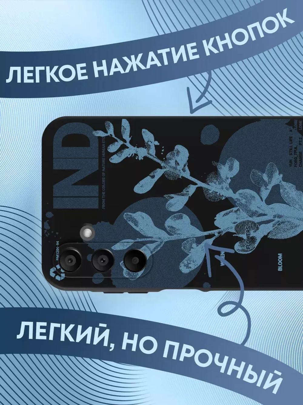 Чехол на Samsung A15 с принтом