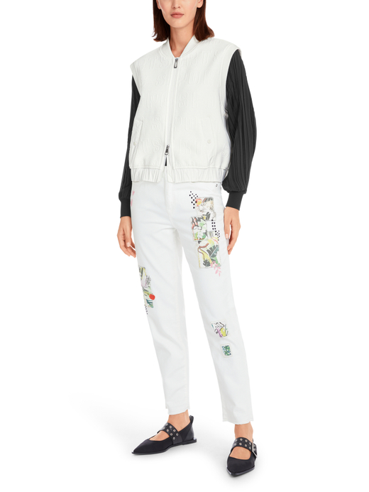 Жилет из полиэстера и хлопка