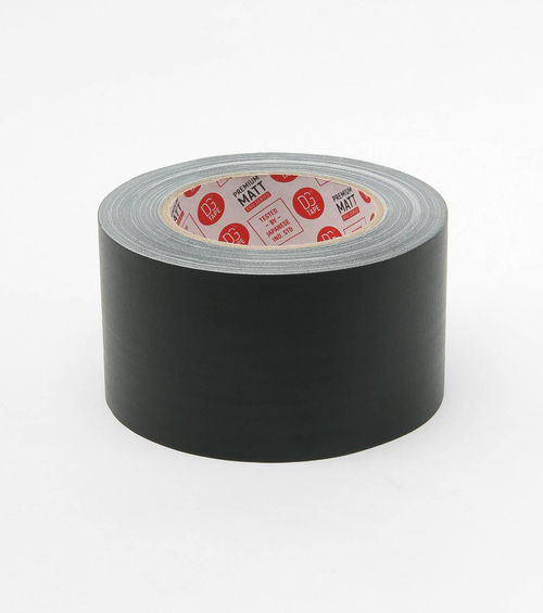 Клейкая лента Gaffer Tape@MATT - Гаффа тейп 72мм/25м - Черный
