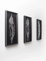 Панно на стену для интерьера 18х40 см