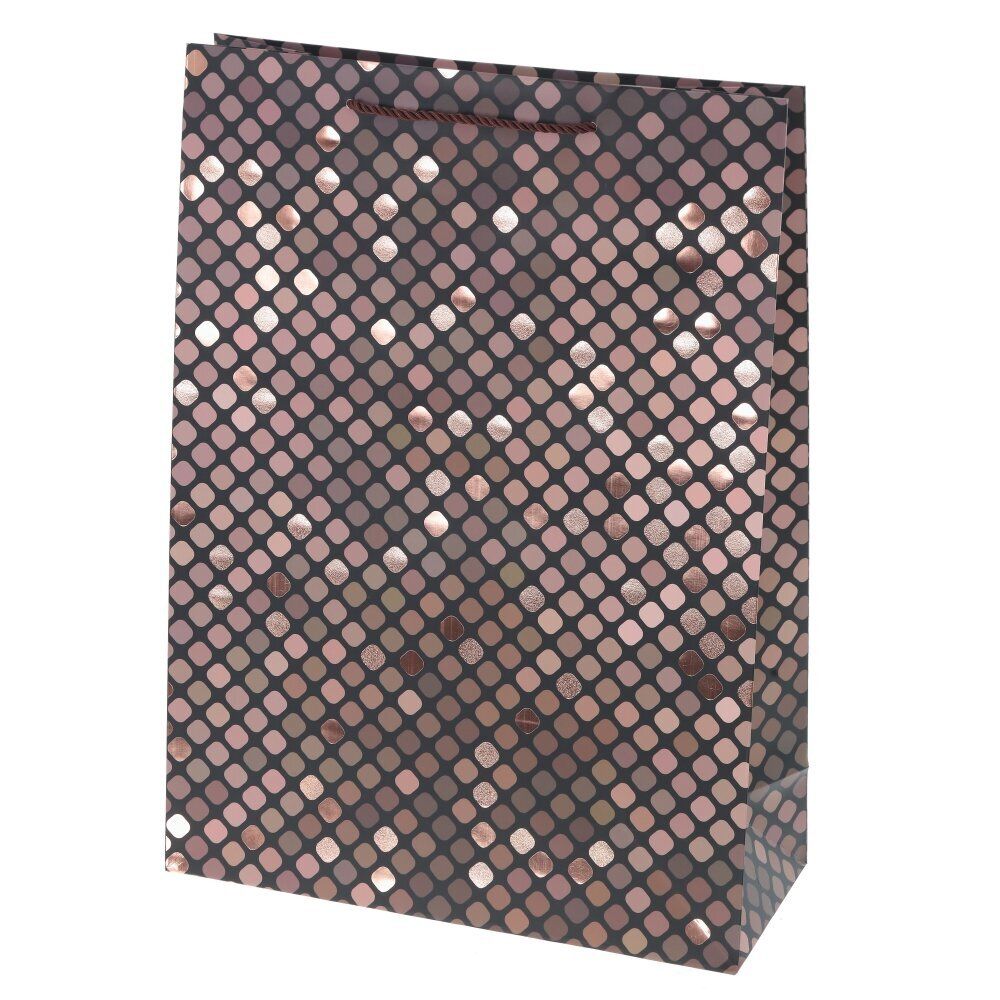 GAEM Пакет подарочный (бумага 210г/м2, блок 12шт), L30 W12 H41,5 см, 4в.