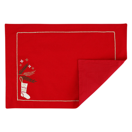 Салфетка под приборы Winter wishes из коллекции New Year Essential, 33х48 см