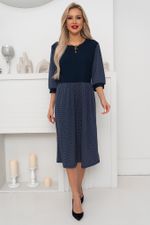 Платье  Гретта (синий) Р11-1117 Nikol