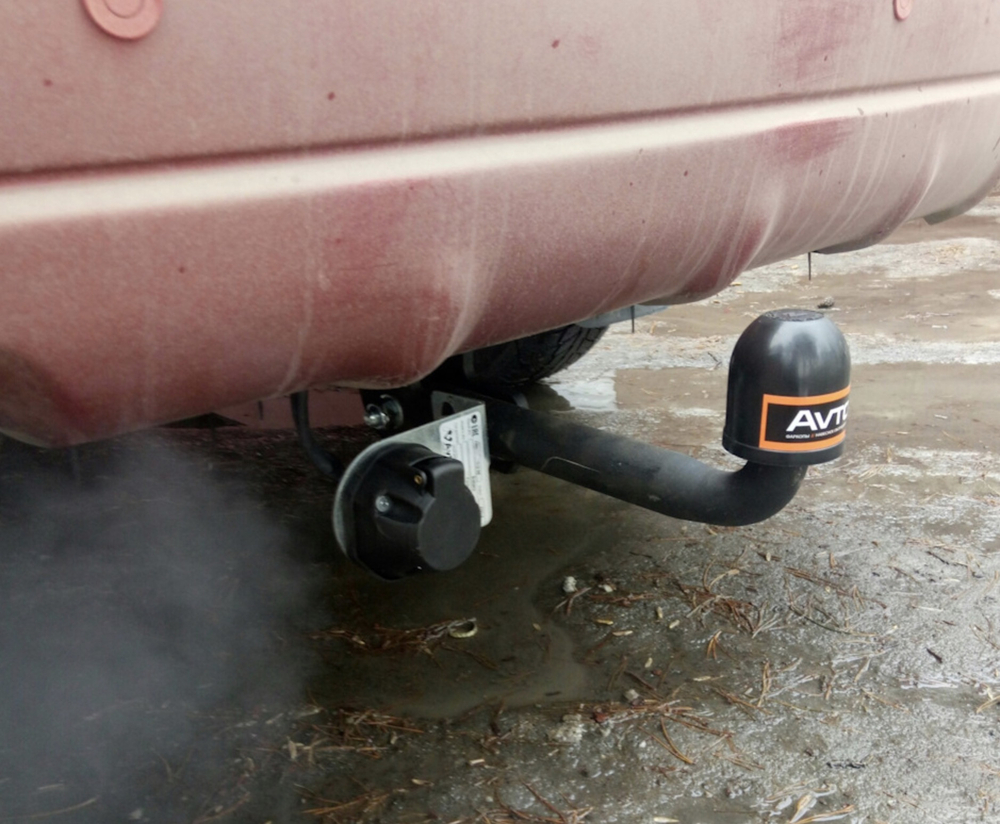 Фаркоп для Subaru Forester 1997-2008 Тип шара: A. Нагрузки: 1500/75 кг, SU 06