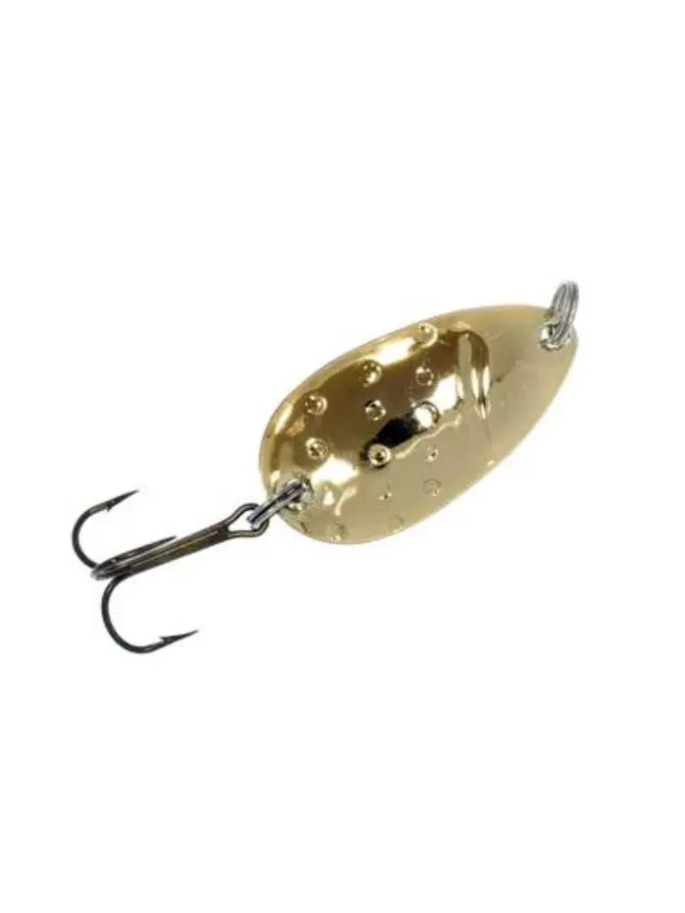 Блесна колебалка Ложка П пятнистая, 11 гр. белый, 5 шт