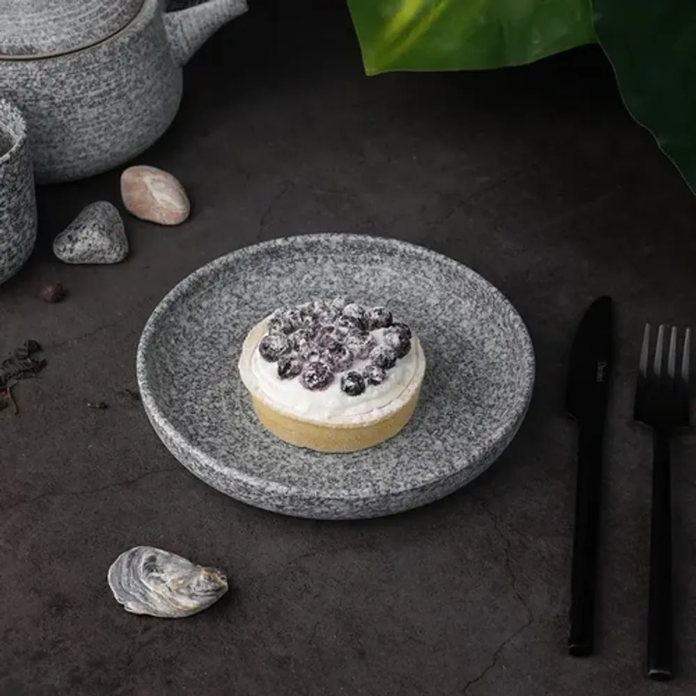 Тарелка с бортом d 17,5 см h2,8 см Stone Untouched Taiga P.L. Proff Cuisine [1]