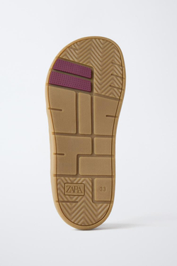 ZARA КРОССОВКИ BAMBA PIEL BAREFOOT, БЕЛЫЙ