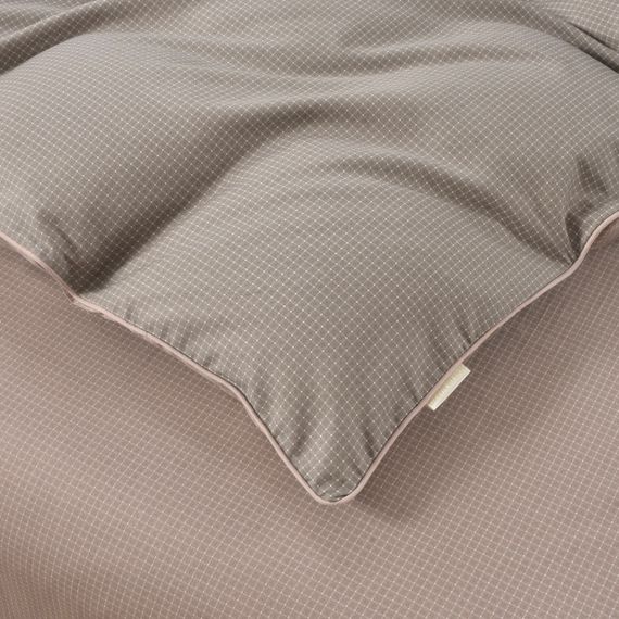 Бонни (серый) КПБ сатин Евро 4н