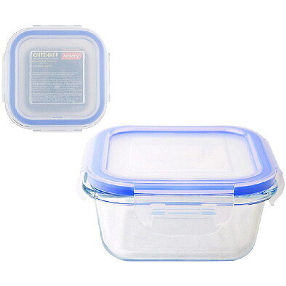 Контейнер 300мл «CRISTALLINO» из жаропрочного стекла