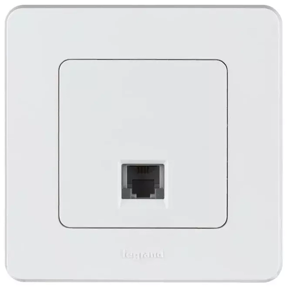 INSPIRIA Розетка RJ11 белый 673820