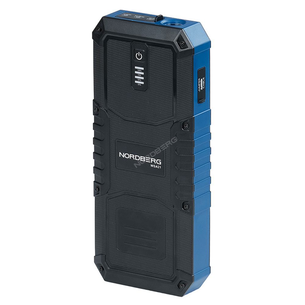 NORDBERG (WSA21) Устройство пусковое портативное 5/12/15V, емкость 21 Aч