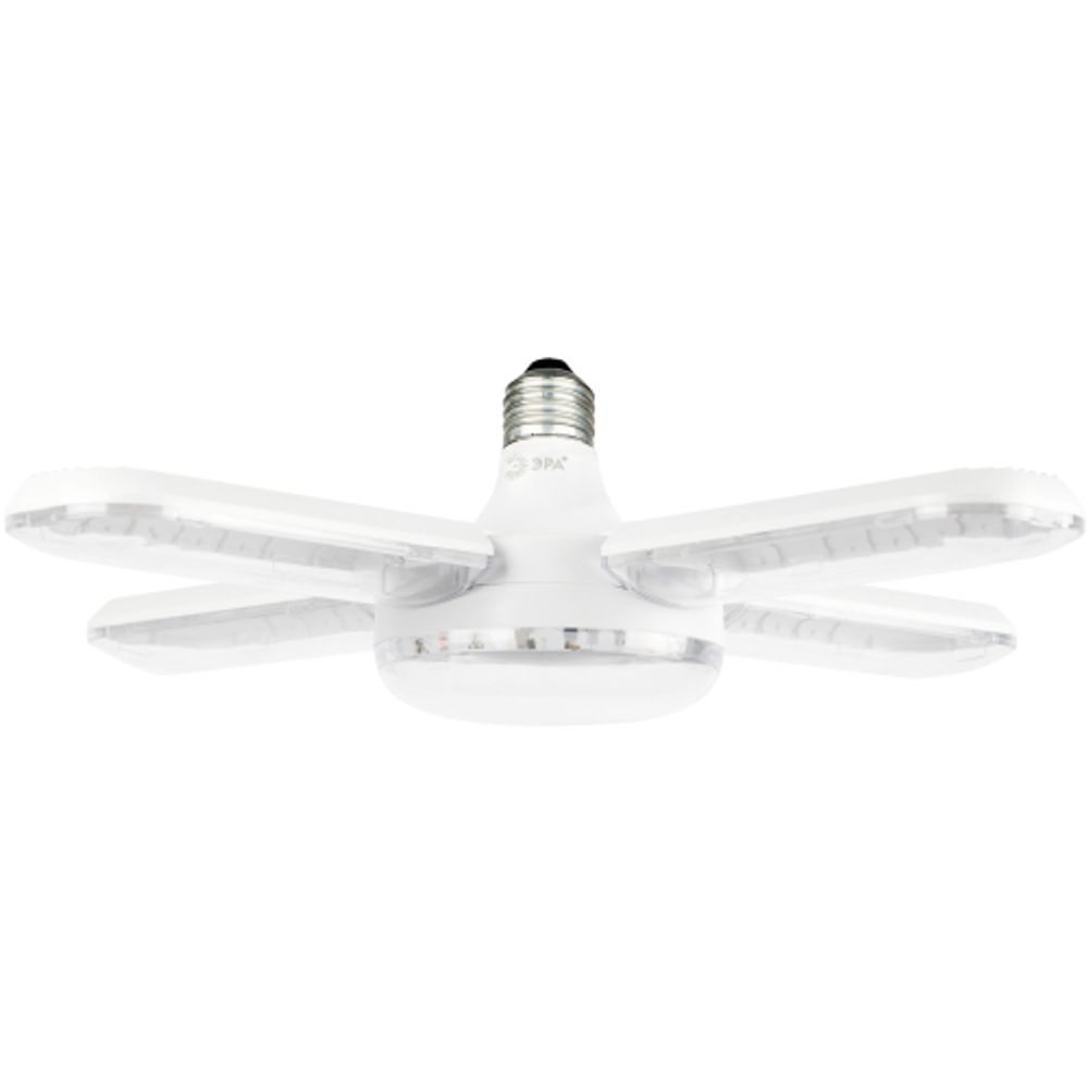 Фитолампа для растений светодиодная ЭРА GREEN LINE ФИТО-65W-PL-E27-GR 5-ти лепестковая розового свечения 65 Вт Е27