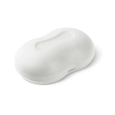 Мыльница закрытая светло-серая