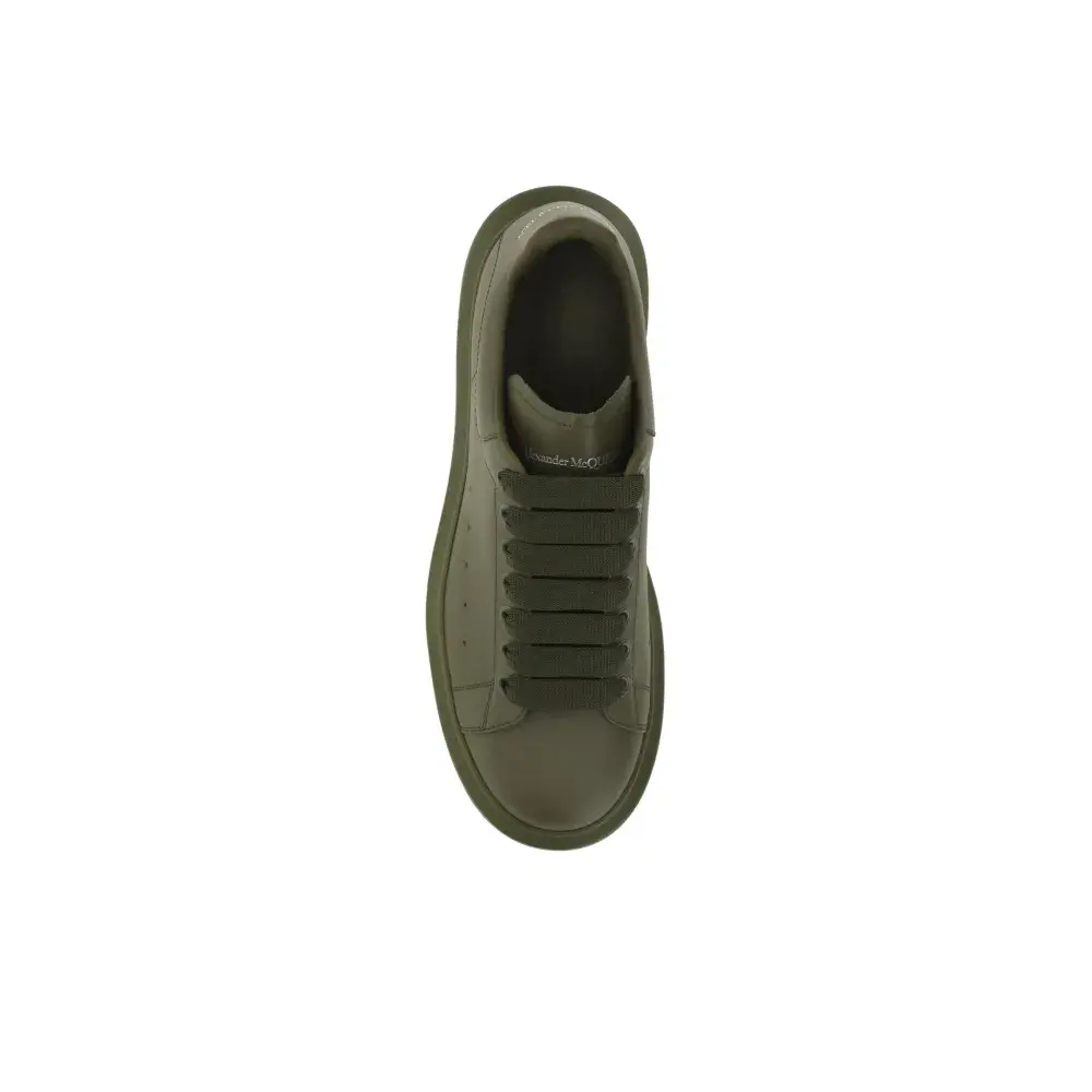 Alexander McQueen Oversized Leather Sneakers