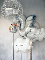 Набор шаров на выписку "Облачко" дизайн № 1