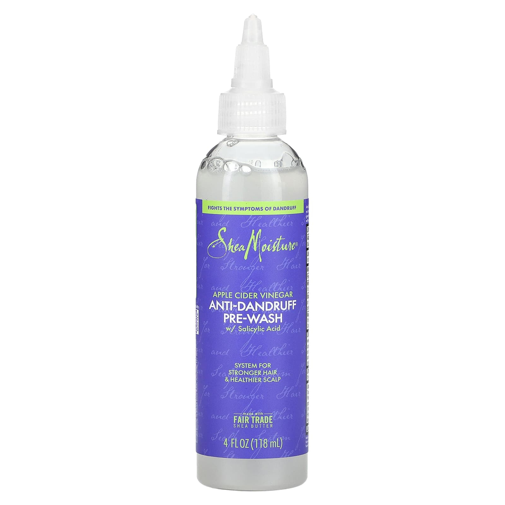SheaMoisture, средство для ополаскивания против перхоти, с яблочным уксусом и салициловой кислотой, 118 мл (4 жидк. унции)