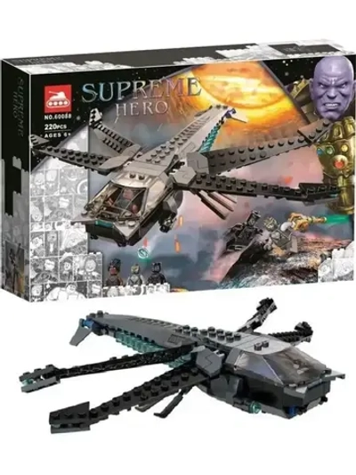 Конструктор Марвел самолет Чёрной Пантеры 220 деталей