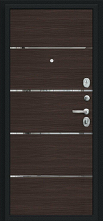 Лайн Букле черное/Wenge Veralinga 205*96 правое