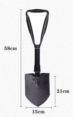 Складная туристическая лопата