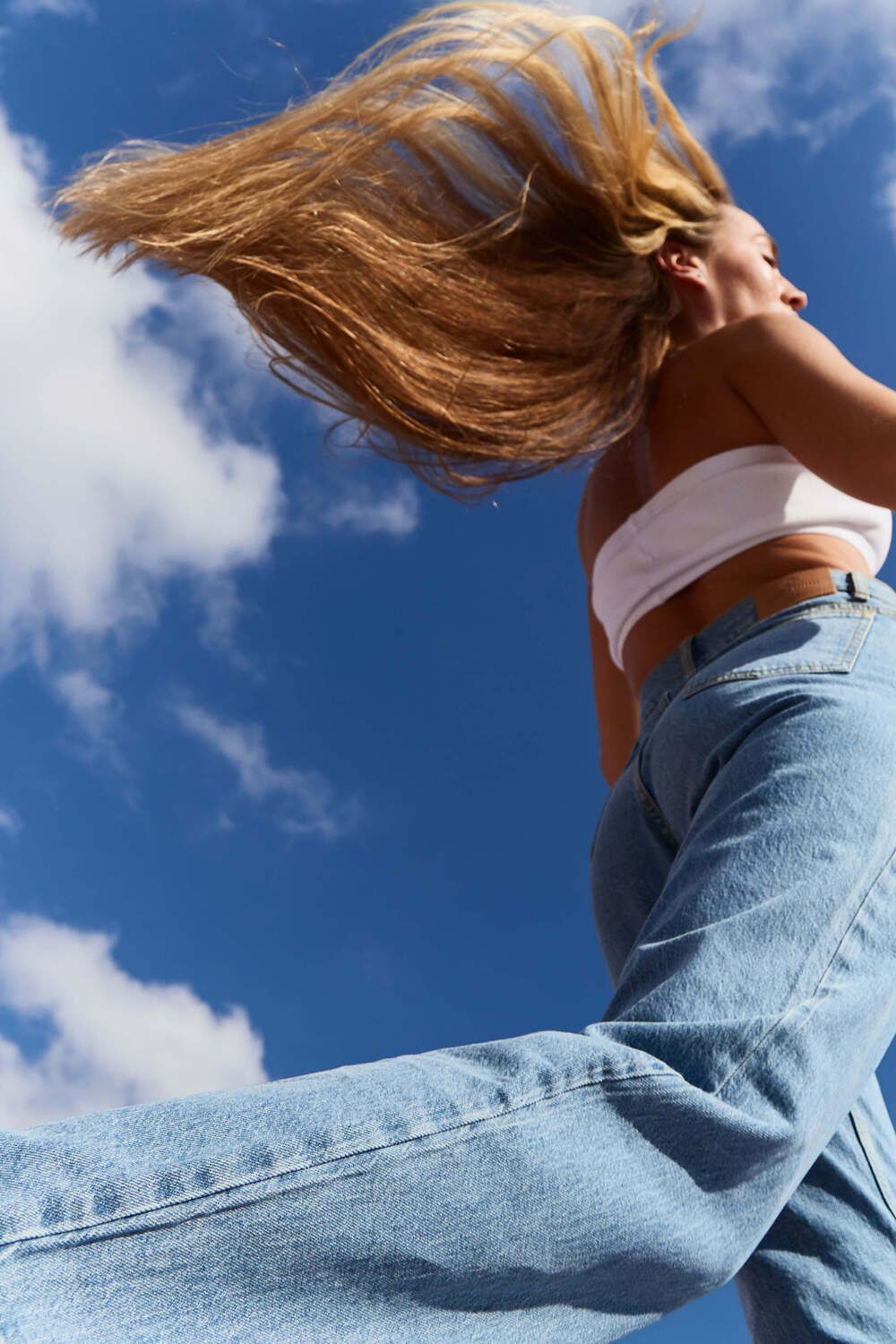 Джинсы Miracle Apparel 2355 Slim Straight женские light blue