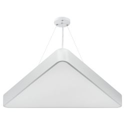 Светильник LED ЭРА Geometria SPO-151-W-40K-030 Delta 30Вт 4000К 3000Лм IP40 600*80 белый подвесной драйвер внутри | Декоративные светильники Geometria