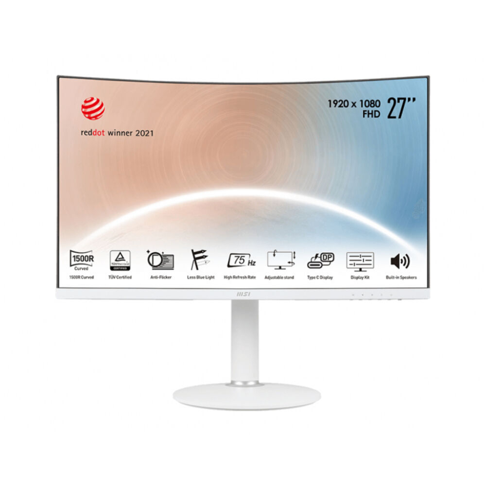 Монитор MSI 27" Modern MD271СPW White (9S6-3PA6HH-026)