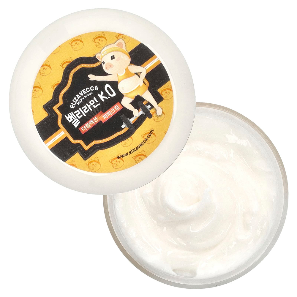 Elizavecca, Milky Piggy, Belly Line K.O. PP-крем двойного действия, 100 г (3,53 унции)